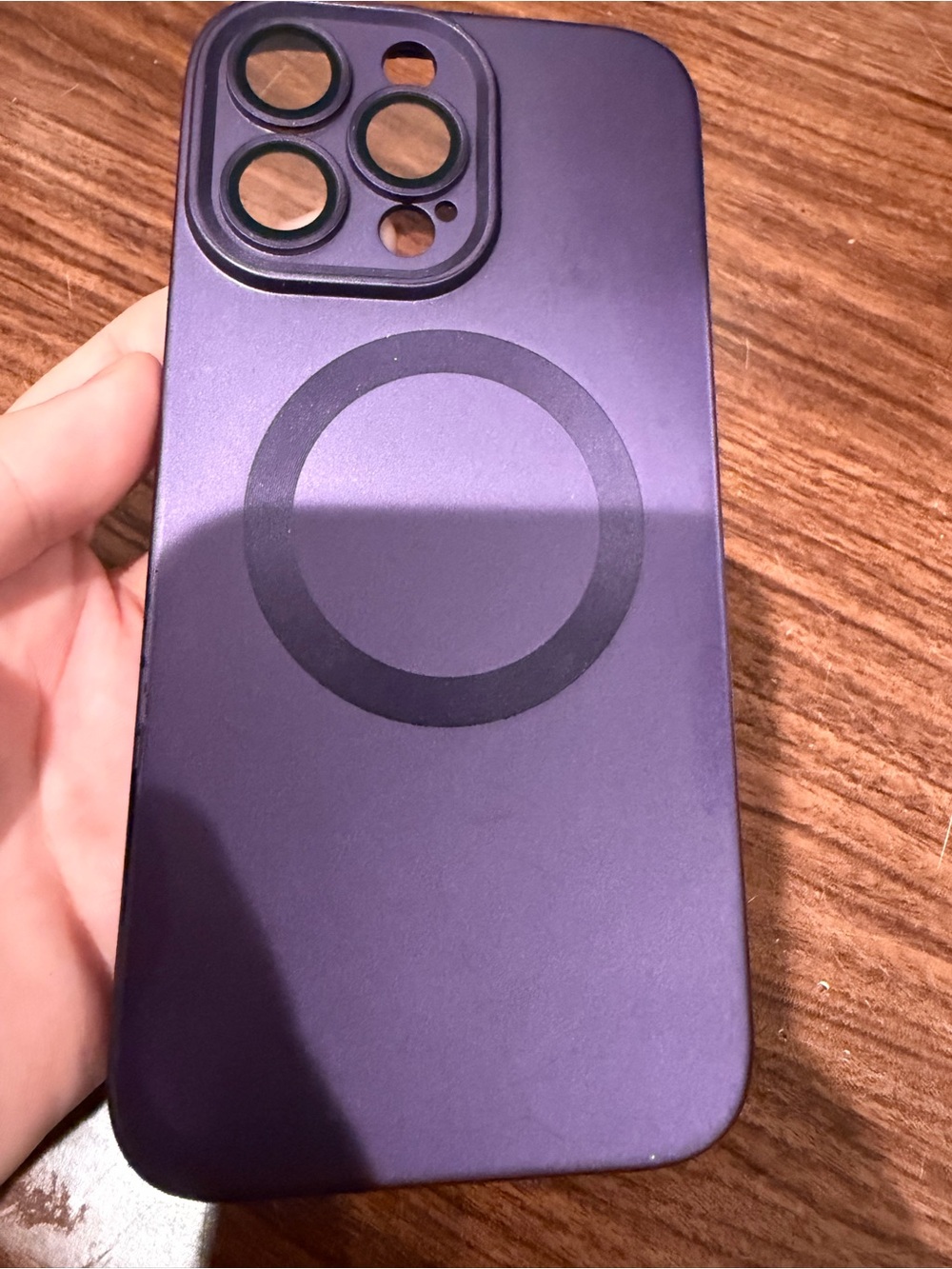 Mew iPhone 14 Pro Max Purple MagSafe Compatible iPhone Case